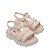 Sandália Mini Melissa Ella Sandal Baby Bege - Imagem 5