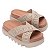 Sandália Melissa Cross M Lover Platform Bege - Imagem 5