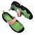 Tênis Melissa Sprint Ballerina Verde Preto - Imagem 5