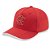 Boné Flamengo Bordado Vermelho Licenciado Supercap - Imagem 2