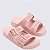 Sandália Mini Melissa Cozy Slide M Lover Infantil Rosa - Imagem 3