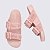 Sandália Mini Melissa Cozy Slide M Lover Infantil Rosa - Imagem 4