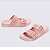 Sandália Mini Melissa Cozy Slide M Lover Infantil Rosa - Imagem 5