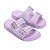 Sandália Mini Melissa Cozy Slide M Lover Infantil Lilás - Imagem 5