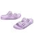 Sandália Mini Melissa Cozy Slide M Lover Infantil Lilás - Imagem 3