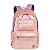 Mochila Grande Capricho Estrela Rainbow Sestini Rosa - Imagem 1