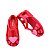 Sandália Mini Melissa Hip Heart Ballerina Baby Vermelho - Imagem 4