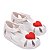Sandália Mini Melissa Hip Heart Ballerina Baby Branco - Imagem 4