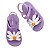 Mini Melissa Hip Bloomy Baby Lilás Branco - Imagem 4
