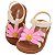 Mini Melissa Hip Bloomy Baby Marrom Rosa - Imagem 2