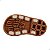 Mini Melissa Hip Bloomy Baby Marrom Rosa - Imagem 7
