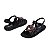 Sandália Mini Melissa Hip Lovely Infantil Preto Glitter - Imagem 2