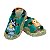 Sandália Mini Melissa Hop Bluey Baby Verde Azul Laranja - Imagem 2