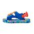 Sandália Mini Melissa Hop Bluey Baby Azul Laranja - Imagem 4