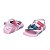 Sandália Mini Melissa Flowing Sandal Stitch Baby Rosa Azul - Imagem 4
