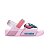 Sandália Mini Melissa Flowing Sandal Stitch Baby Rosa Azul - Imagem 3
