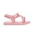 Mini Melissa Stripes M-Lover Infantil Rosa Claro - Imagem 1