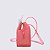Bolsa Mini Melissa Dreamy Uni Bag Glitter Rosa Metalizado - Imagem 3