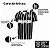 Camiseta Corinthians Plus Size Retrô Kalunga Listrada - Imagem 7