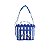 Mini Cooler Farm Farofa Listra Azul - Imagem 1