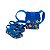 Sandália Mini Melissa Playtime Bolsa Discover Azul Amarelo - Imagem 1