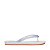 Chinelo Melissa Flip Flop Airflow Ad Branco Laranja - Imagem 1