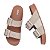 Sandália Melissa Cozy Slide M-Lover Feminina Marrom Bege - Imagem 2