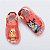 Sandália Mini Melissa Hop Bluey Baby Bege Rosa Vermelho - Imagem 3
