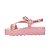 Sandália Melissa Stripes Platform M Lover Rosa - Imagem 2