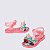 Sandália Mini Melissa Mar Sandal Uni Baby Rosa Metalizado - Imagem 4