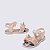 Sandália Mini Melissa Mar Sandal Uni Baby Bege Metalizado - Imagem 4