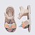 Sandália Mini Melissa Mar Sandal Uni Baby Bege Metalizado - Imagem 2