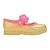 Sandália Mini Melissa Hip Ballerina BB Amarelo Rosa Glitter - Imagem 1