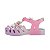 Sandália Mini Melissa Possession Uni Baby  Branco Lilás Rosa - Imagem 3