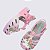 Sandália Mini Melissa Possession Uni Baby  Branco Lilás Rosa - Imagem 2