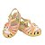 Sandália Mini Melissa Possession Uni Baby Bege Amarelo Branc - Imagem 4