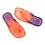 Kit Sandália Melissa Beachwear Bolsa Praia AD Laranja Roxo - Imagem 7