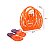 Kit Sandália Melissa Beachwear Bolsa Praia AD Laranja Roxo - Imagem 4