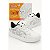 Tênis Kidy Hype Infantil Branco Preto C/ Caderno Para Color - Imagem 3