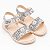 Sandália Meninas Kidy Toys Goods Para Colorir Marfim - Imagem 1