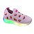 Tênis Kidy Flex Light Luzes Capivara Rosa Infantil - Imagem 1