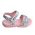 Sandália Infantil Meninas Kidy Toys Goods Rosa Claro - Imagem 4