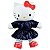 Boneca Hello Kitty Fashion Black Dress Líder Brinquedos - Imagem 1