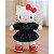 Boneca Hello Kitty Fashion Black Dress Líder Brinquedos - Imagem 3