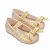 Sandália Mini Melissa Sophie Crush Baby Bege Perolado - Imagem 3