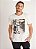 T-SHIRT REDLEY  TINTURADA SIL JOVEM V OFF WHITE - Imagem 1