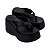 Sandália Melissa  Free Thong Wedge Preto - Imagem 3
