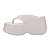 Sandália Melissa  Free Thong Wedge Bege Claro - Imagem 7