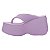 Sandália Melissa  Free Thong Wedge Lilás - Imagem 4