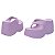 Sandália Melissa  Free Thong Wedge Lilás - Imagem 5